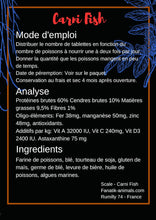 Charger l'image dans la galerie, Carni Fish 1000gr nourriture pour poissons prédateurs