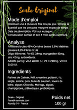 Charger l'image dans la galerie, Composition Nourriture poisson discus SCALE Original probiotiques