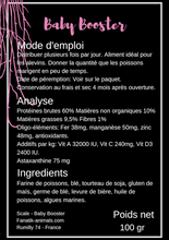 Charger l'image dans la galerie, Nourriture SCALE Baby booster pour alevins composition